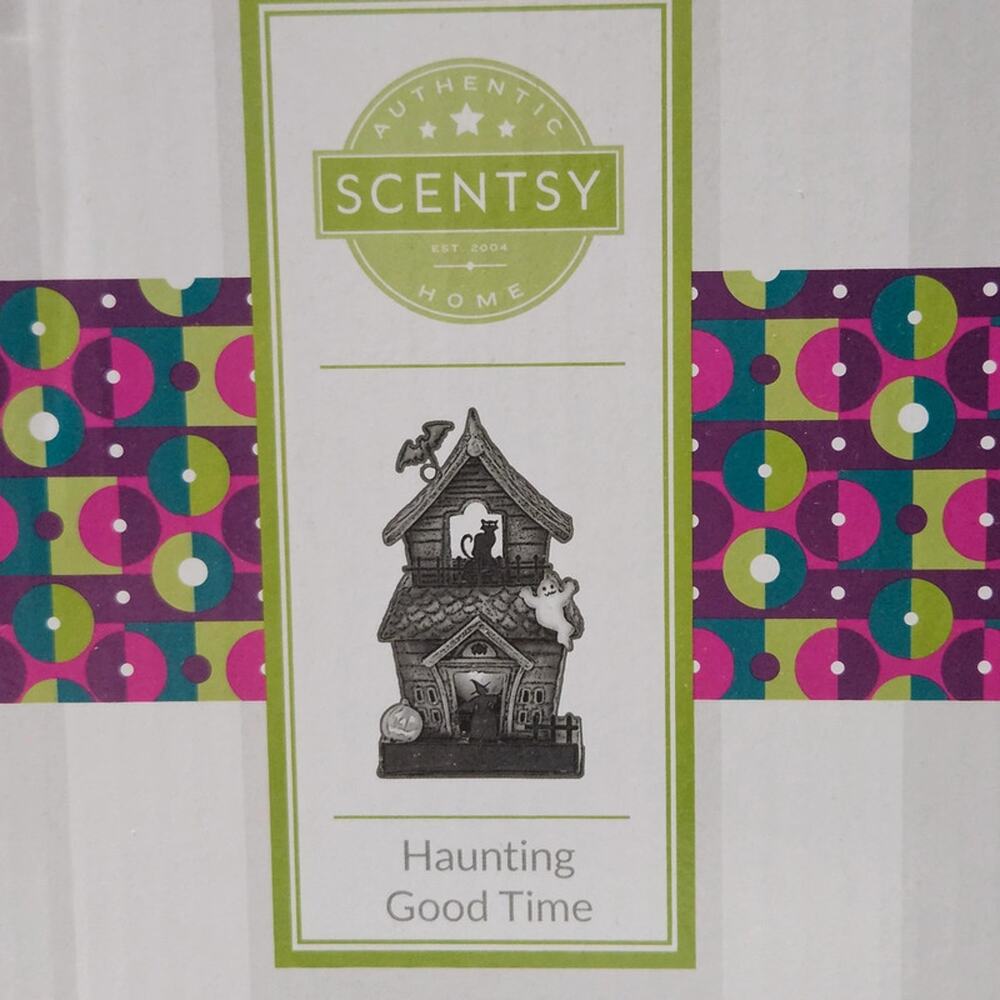 Scentsy Haunting Good Time Halloween Haunted House Warmer NIB